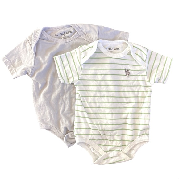 Polo Baby Boy Onesies - Set of 2 - Picture 1 of 3